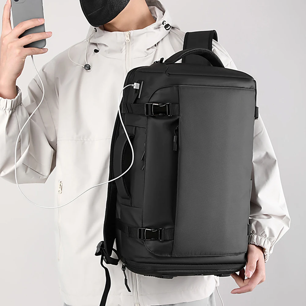 Sac à dos à main pour hommes, compartiment à chaussures, sac à dos de jour, étui à bombes, sac à dos pour ordinateur portable, voyage d'affaires, collège, 16 po, 20l, 35l, nouveau