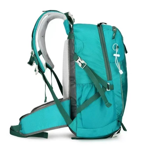 Sac à dos de camping de randonnée en plein air pour hommes et femmes, sac d'escalade léger, sac à dos de cyclisme avec housse étanche, 40L – Image 4