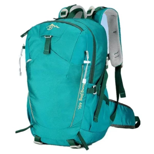 Sac à dos de camping de randonnée en plein air pour hommes et femmes, sac d'escalade léger, sac à dos de cyclisme avec housse étanche, 40L