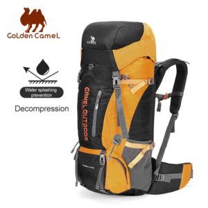 GOLDEN CAMEL-Sacs à dos de randonnée étanches pour hommes et femmes, sac d'alpinisme extérieur, sac à dos de camping et de voyage, grande taille, 56L