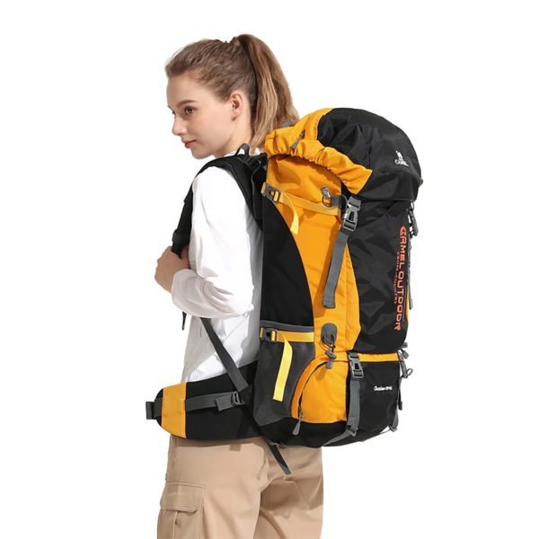GOLDEN CAMEL-Sacs à dos de randonnée étanches pour hommes et femmes, sac d'alpinisme extérieur, sac à dos de camping et de voyage, grande taille, 56L – Image 4
