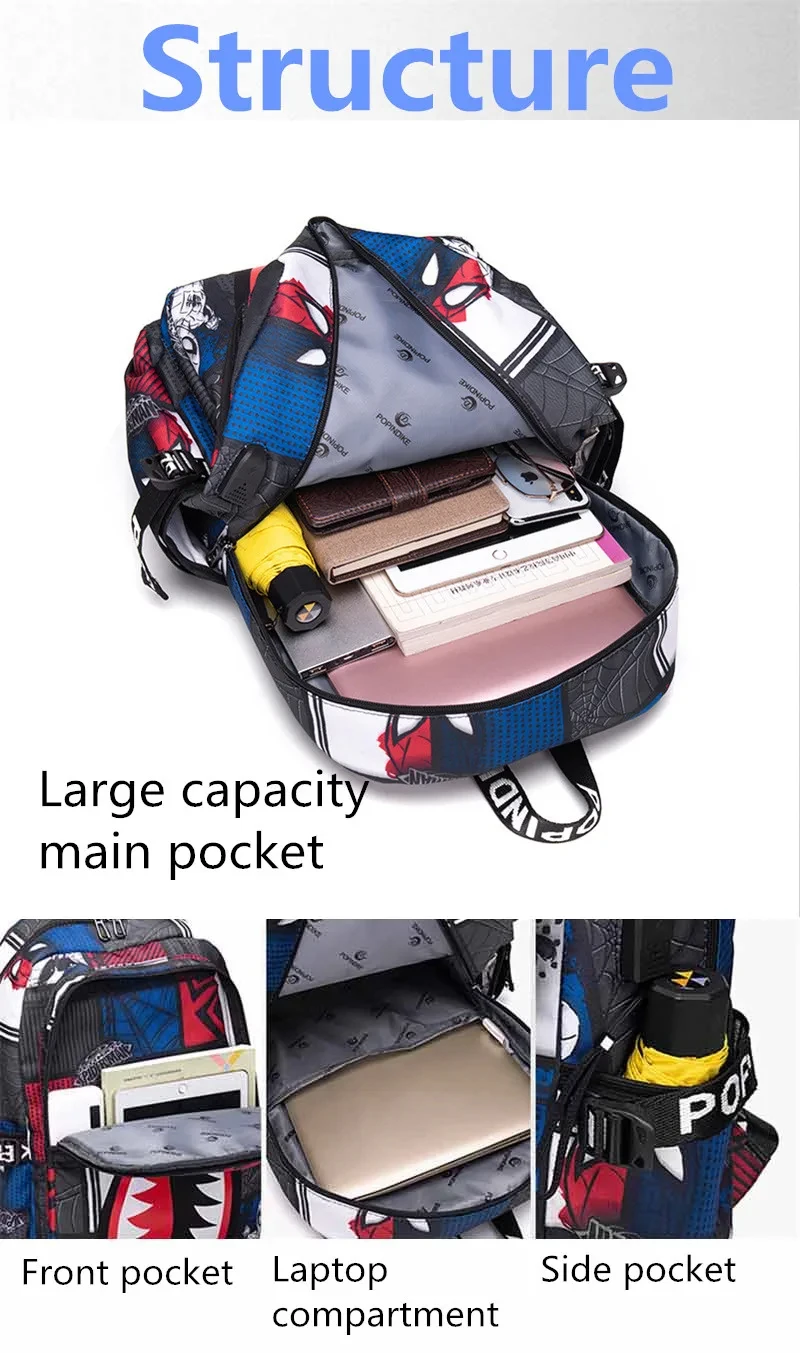 Sac à dos antivol pour hommes et femmes, sac à dos étanche, sacs à dos en tissu, sac à dos de voyage décontracté, cartable pour lycéens Sac à dos antivol pour hommes et femmes, sac à dos étanche, sacs à dos en tissu, sac à dos de voyage décontracté, cartable pour lycéens