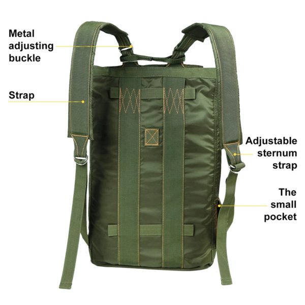 Sac à dos de Camping étanche pour hommes et femmes, sac de randonnée léger pour voyage, sac de jour – Image 4