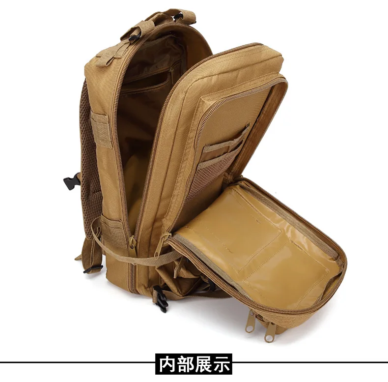 Solomon-Sac à dos Oxford pour hommes, camping sauvage, grill, étanche, grande capacité, voyage en plein air, DulSR