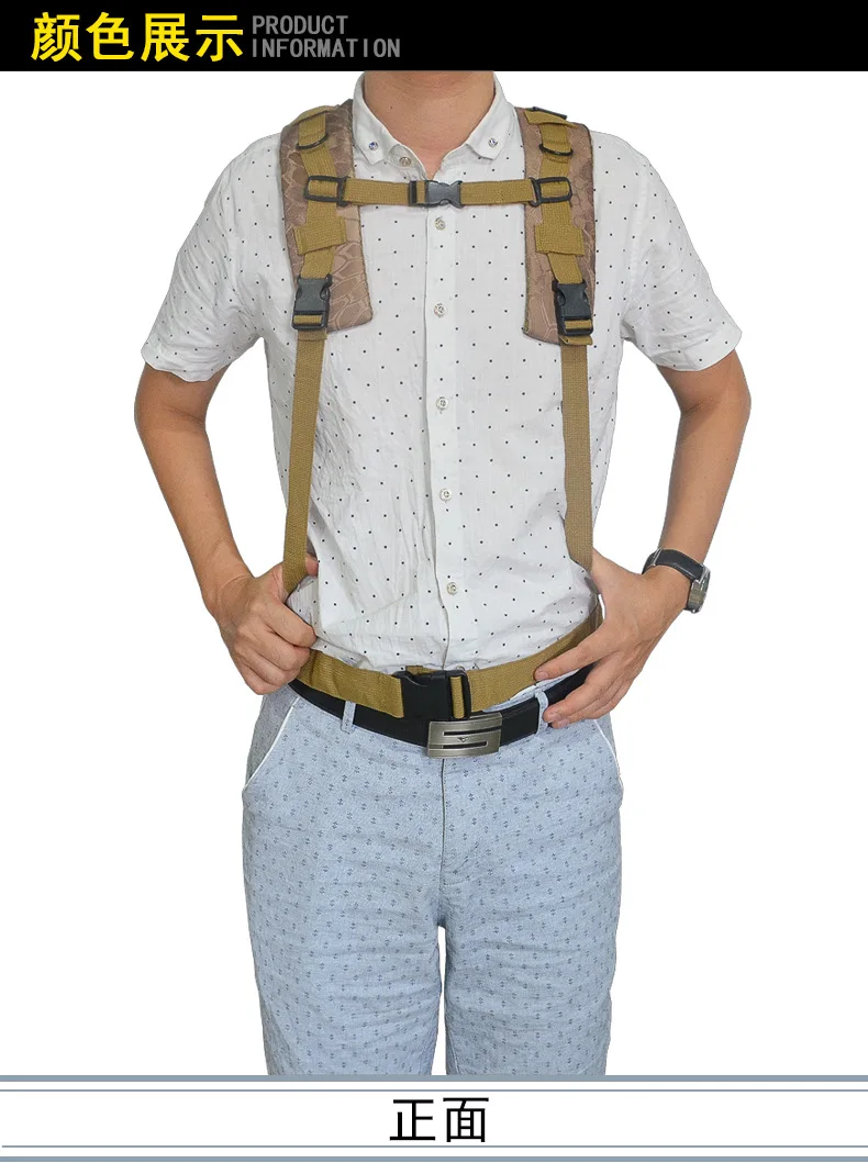 Solomon-Sac à dos Oxford pour hommes, camping sauvage, grill, étanche, grande capacité, voyage en plein air, DulSR