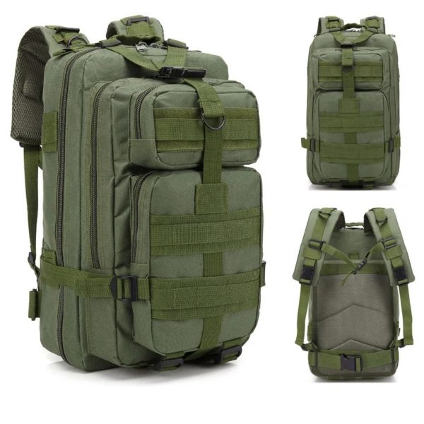 Solomon-Sac à dos Oxford pour hommes, camping sauvage, grill, étanche, grande capacité, voyage en plein air, DulSR – Image 4