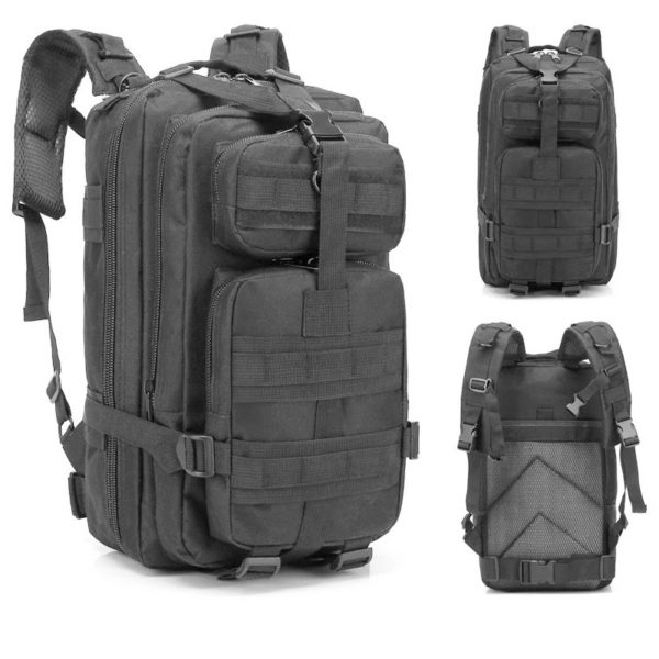 Solomon-Sac à dos Oxford pour hommes, camping sauvage, grill, étanche, grande capacité, voyage en plein air, DulSR – Image 3
