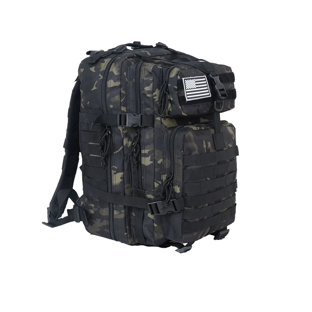 Solomon-Caméra tactique extérieure à double épaule, sports de cyclisme, voyage, attaque, multi-fu, grand 3P SR, 50 L