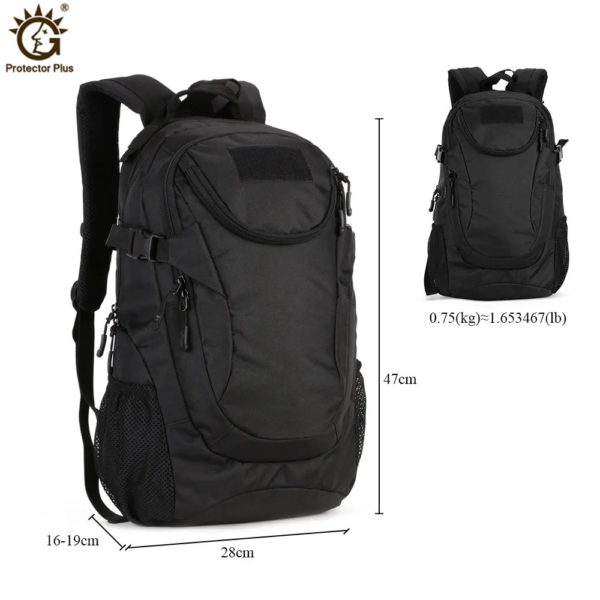 Sac à dos Molle CamSolomon, sac à dos en nylon, sac à dos étanche, haute qualité, 25L, 600D, Keeptics Pack – Image 5