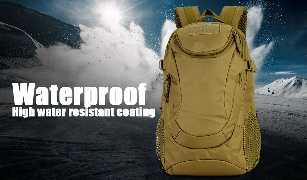 Sac à dos Molle CamSolomon, sac à dos en nylon, sac à dos étanche, haute qualité, 25L, 600D, Keeptics Pack