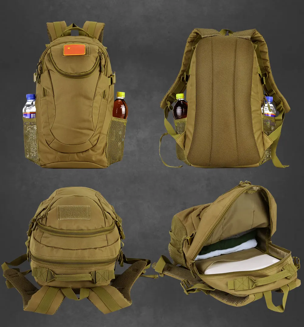 Sac à dos Molle CamSolomon, sac à dos en nylon, sac à dos étanche, haute qualité, 25L, 600D, Keeptics Pack