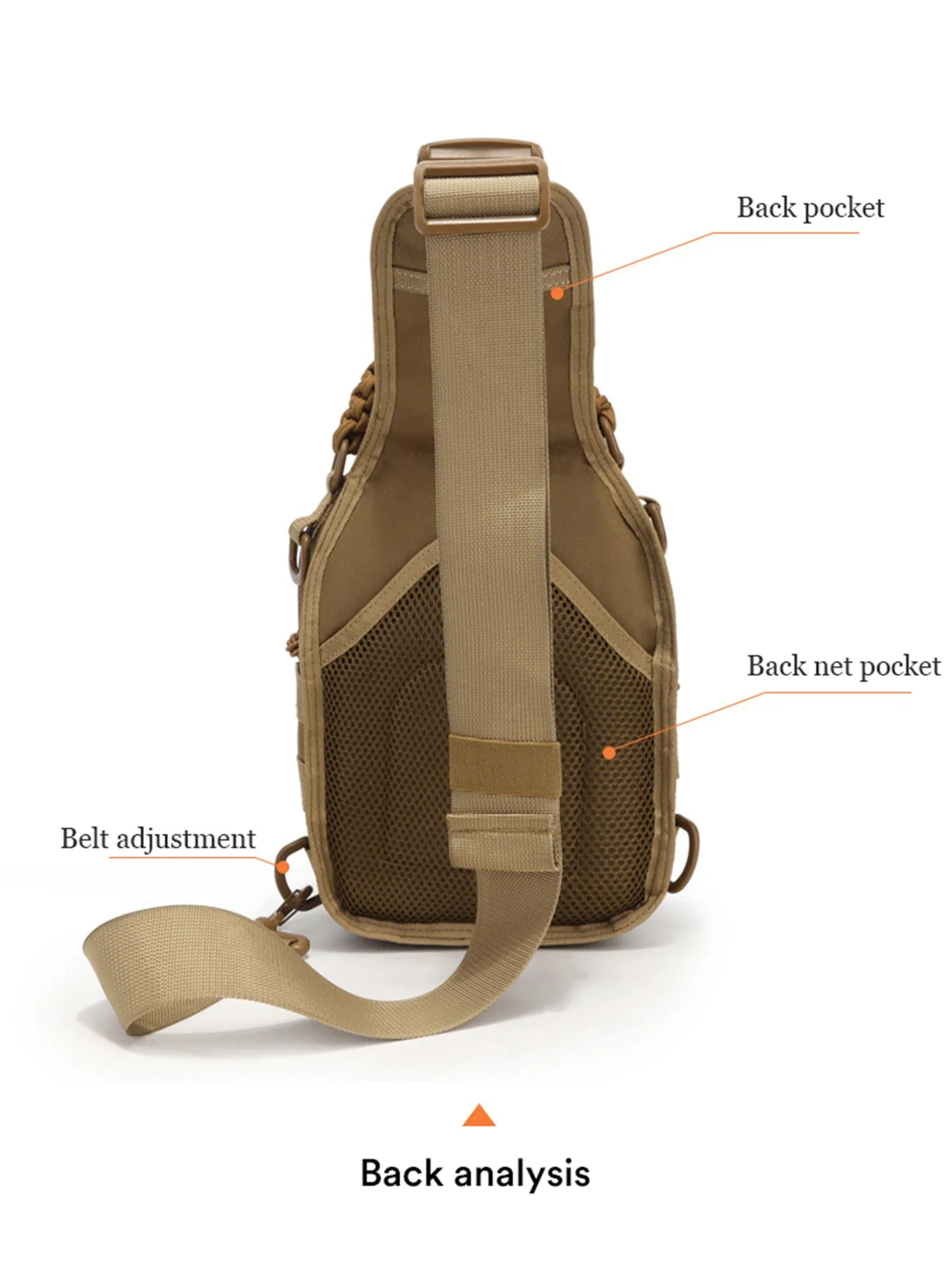 Sac à dos militaire étanche pour homme, sac à dos souple de l'armée, sac à dos Molle, extérieur, camping, chasse, trekking, sport, grande capacité