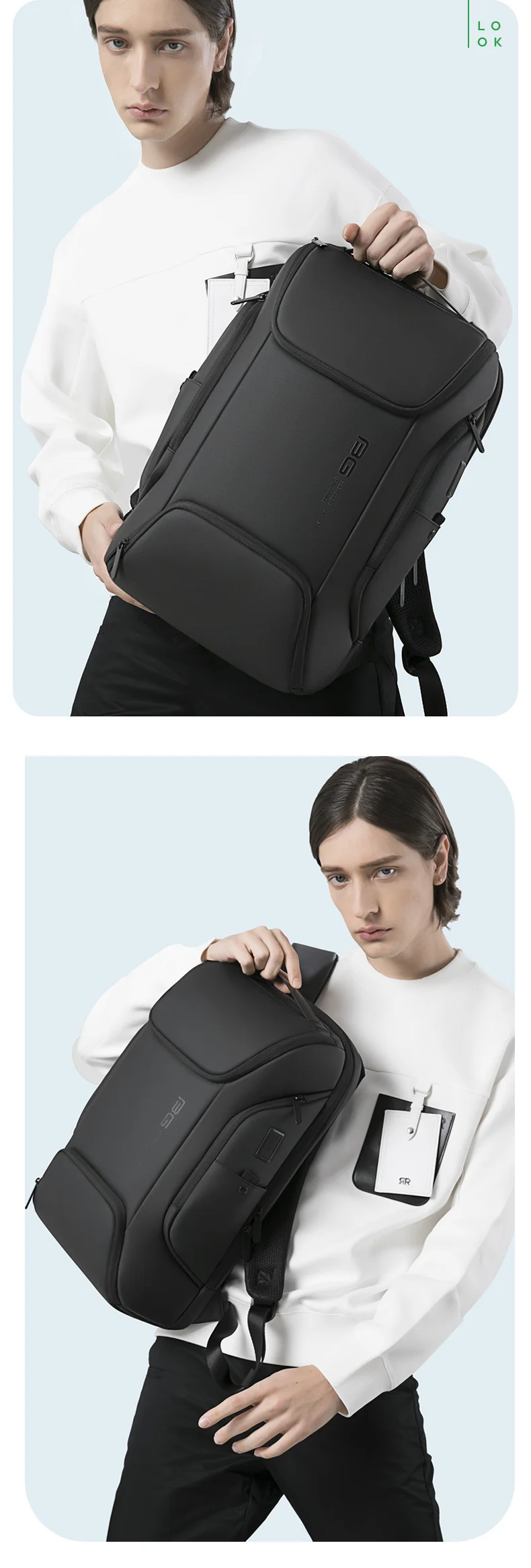 BANGE-Sacs à dos multifonctions pour ordinateur portable, grande capacité, 03/travail, sac à dos d'affaires, nouveauté