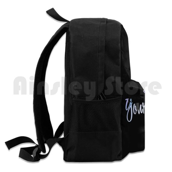 Love ABLE-Sac à dos de randonnée en plein air, version noire, étanche, camping, voyage, Kim Taehyung Jeon Jungkook Army J manicure Kim – Image 5