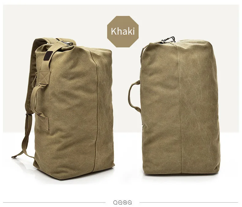 Grand sac de voyage d'alpinisme pour hommes, fourre-tout en toile, seau, à bandoulière, de l'armée, mochilas XA88C Grand sac de voyage d'alpinisme pour hommes, fourre-tout en toile, seau, à bandoulière, de l'armée, mochilas XA88C