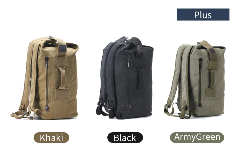 Grand sac de voyage d'alpinisme pour hommes, fourre-tout en toile, seau, à bandoulière, de l'armée, mochilas XA88C Grand sac de voyage d'alpinisme pour hommes, fourre-tout en toile, seau, à bandoulière, de l'armée, mochilas XA88C