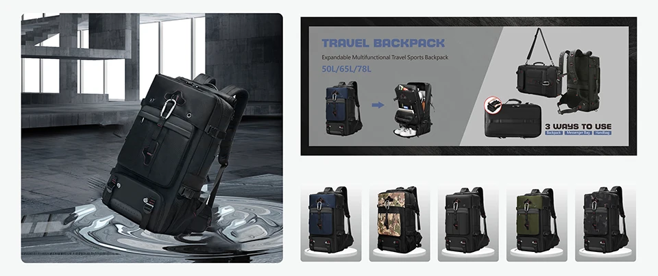 SWISS MILITARY-Sac à dos de voyage grande capacité pour homme, étanche, extensible USB, pour ordinateur portable, pour sports de plein air, 17.3