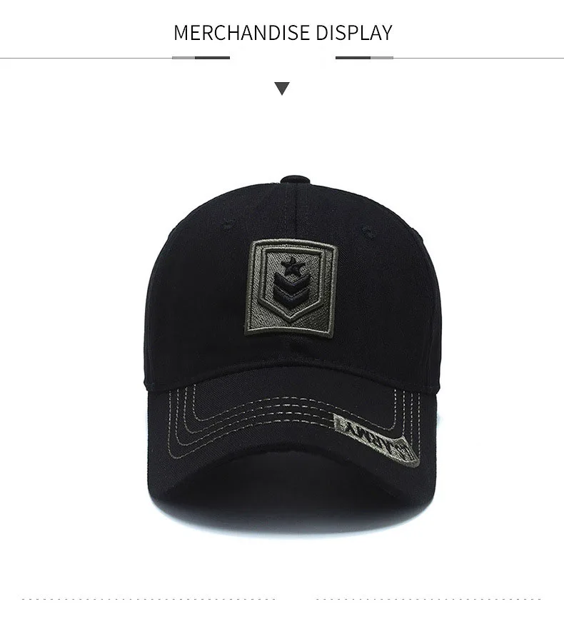 CamSolomon-Casquette de baseball brodée de l'armée américaine pour hommes et femmes, chapeau de protection solaire, casquette Snapback, Dulle, été, nouveau