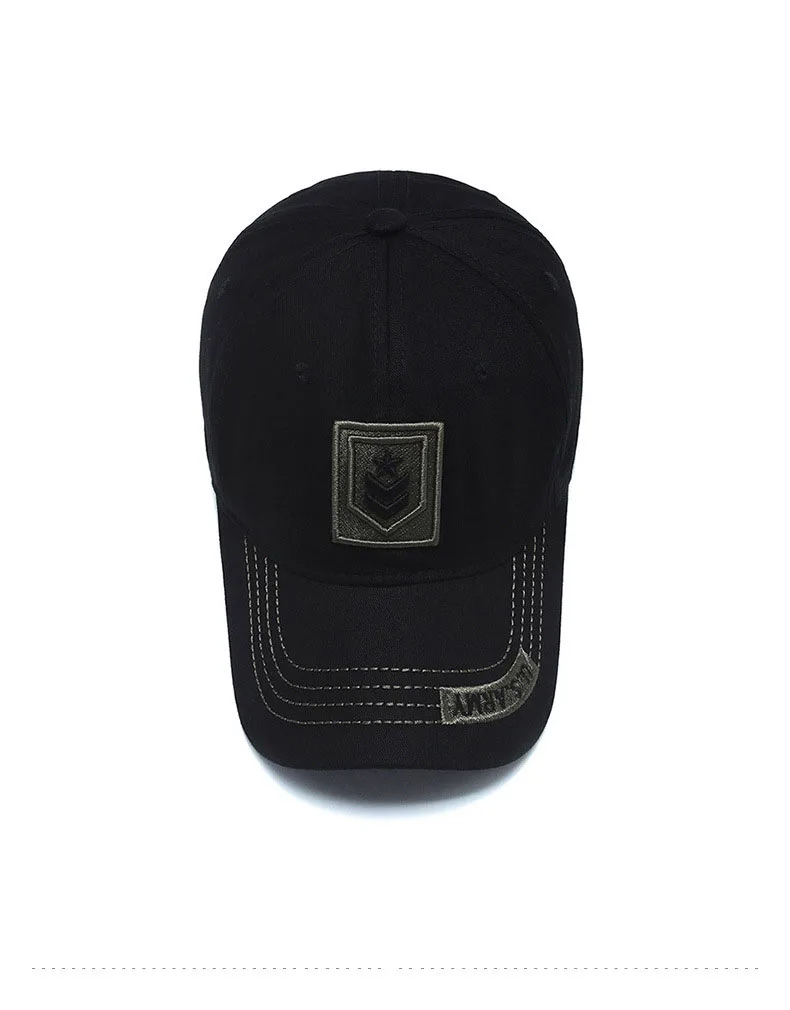 CamSolomon-Casquette de baseball brodée de l'armée américaine pour hommes et femmes, chapeau de protection solaire, casquette Snapback, Dulle, été, nouveau