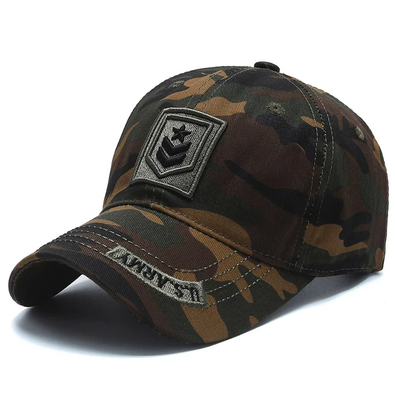 CamSolomon-Casquette de baseball brodée de l'armée américaine pour hommes et femmes, chapeau de protection solaire, casquette Snapback, Dulle, été, nouveau
