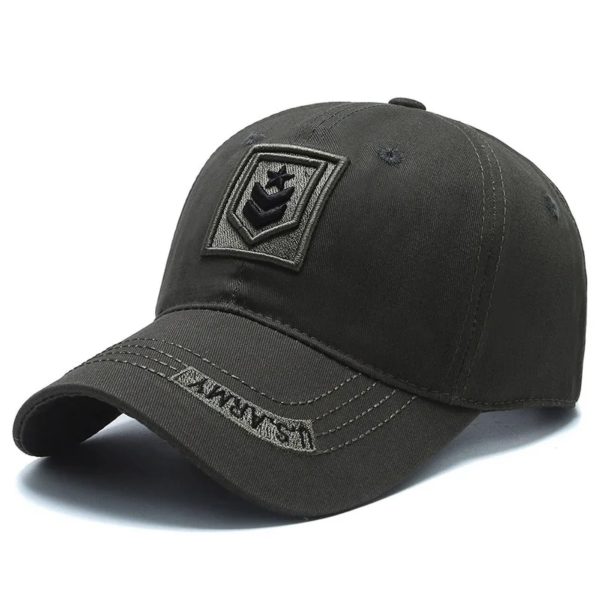 CamSolomon-Casquette de baseball brodée de l'armée américaine pour hommes et femmes, chapeau de protection solaire, casquette Snapback, Dulle, été, nouveau – Image 2