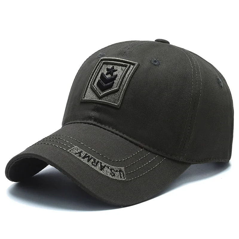CamSolomon-Casquette de baseball brodée de l'armée américaine pour hommes et femmes, chapeau de protection solaire, casquette Snapback, Dulle, été, nouveau