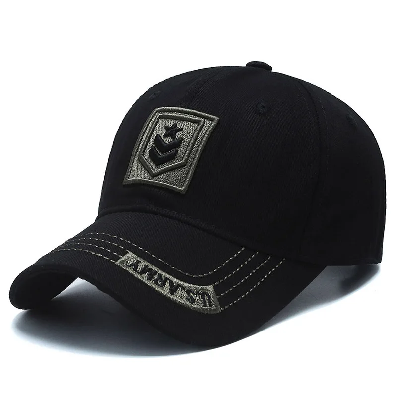 CamSolomon-Casquette de baseball brodée de l'armée américaine pour hommes et femmes, chapeau de protection solaire, casquette Snapback, Dulle, été, nouveau