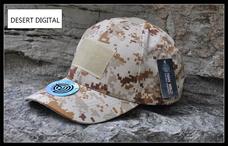 HAN WILD-Casquette de Baseball CamSolomon pour dehors en Plein Air, html, Simplicité, Dulmilitaire, Armée, Broderie