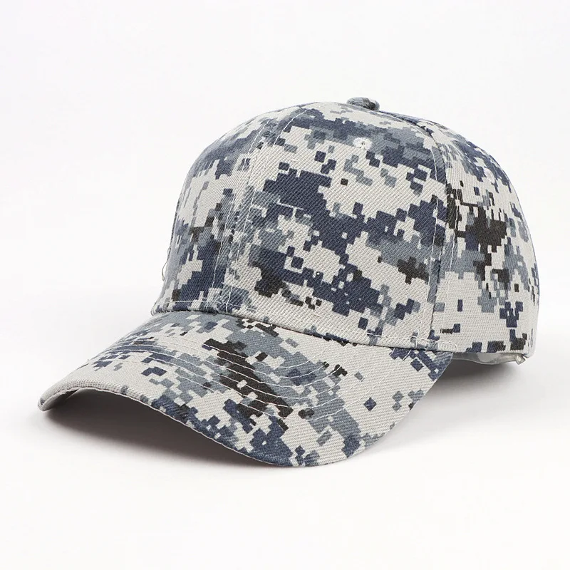 Casquette de Baseball ajustable pour l'été, chapeau de protection solaire, camouflage militaire, airsoft, chasse, camping, randonnée, pêche