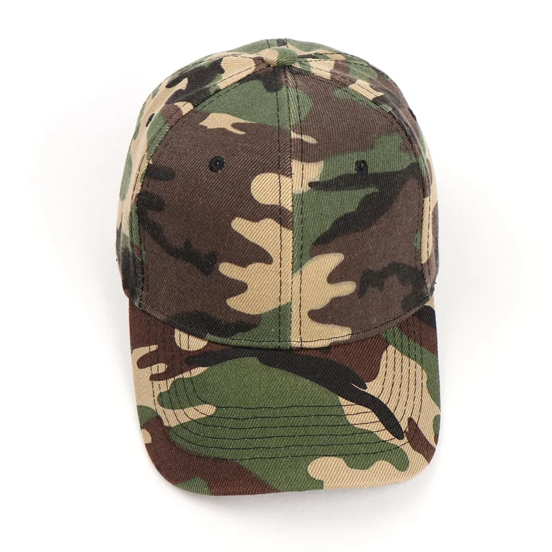Casquette de Baseball ajustable pour l'été, chapeau de protection solaire, camouflage militaire, airsoft, chasse, camping, randonnée, pêche