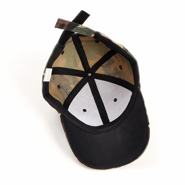 Casquette de Baseball ajustable pour l'été, chapeau de protection solaire, camouflage militaire, airsoft, chasse, camping, randonnée, pêche – Image 4