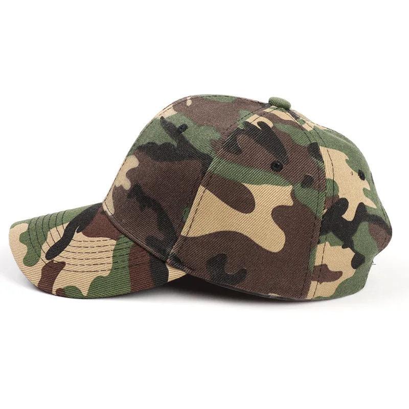 Casquette de Baseball ajustable pour l'été, chapeau de protection solaire, camouflage militaire, airsoft, chasse, camping, randonnée, pêche
