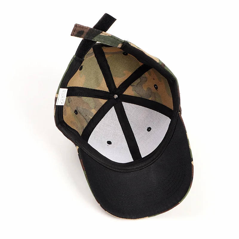 Casquette de Baseball ajustable pour l'été, chapeau de protection solaire, camouflage militaire, airsoft, chasse, camping, randonnée, pêche