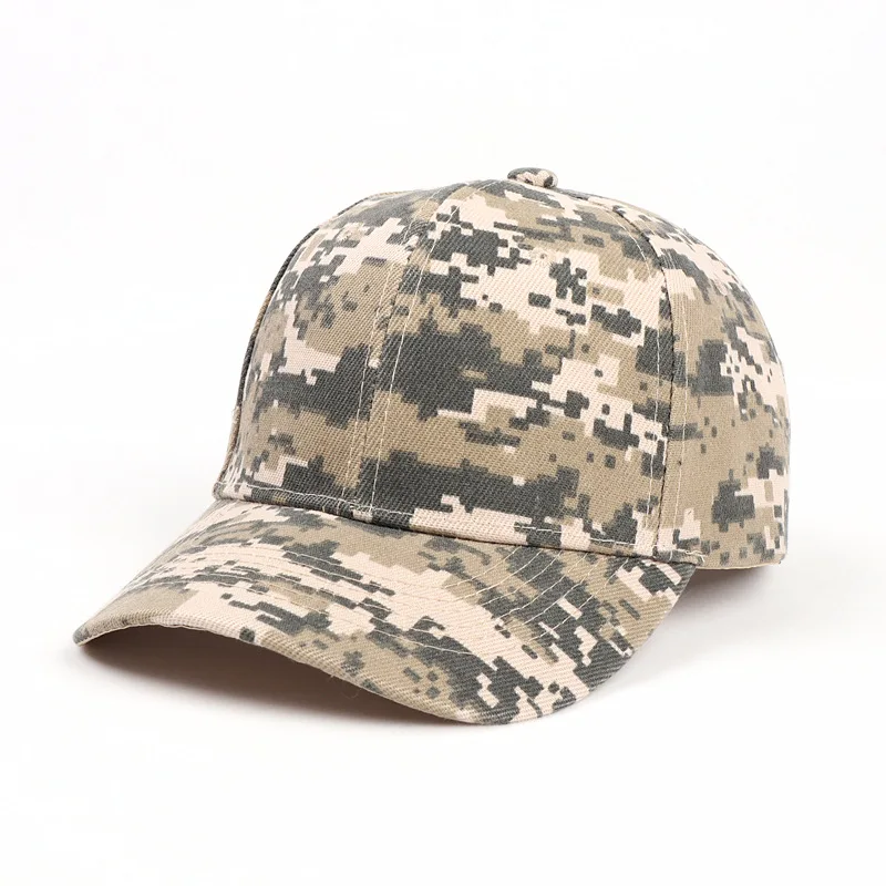 Casquette de Baseball ajustable pour l'été, chapeau de protection solaire, camouflage militaire, airsoft, chasse, camping, randonnée, pêche