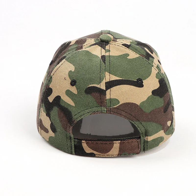 Casquette de Baseball ajustable pour l'été, chapeau de protection solaire, camouflage militaire, airsoft, chasse, camping, randonnée, pêche