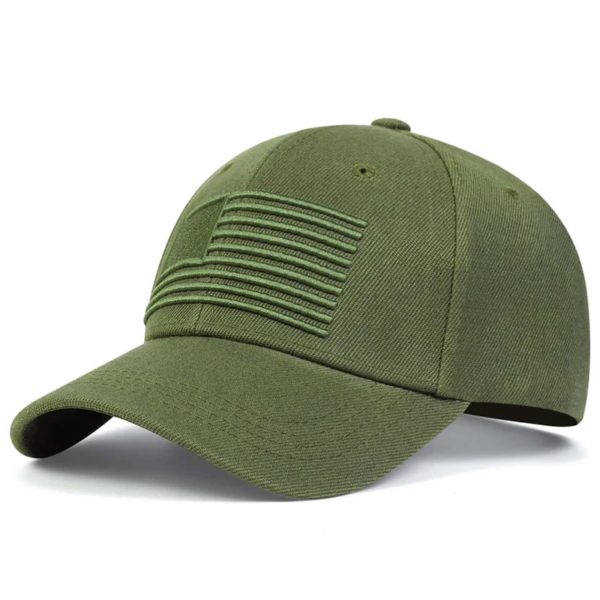 Casquette de Baseball en Coton pour Homme, Chapeau Style Militaire Américain, Hip Hop, Camionneur – Image 5