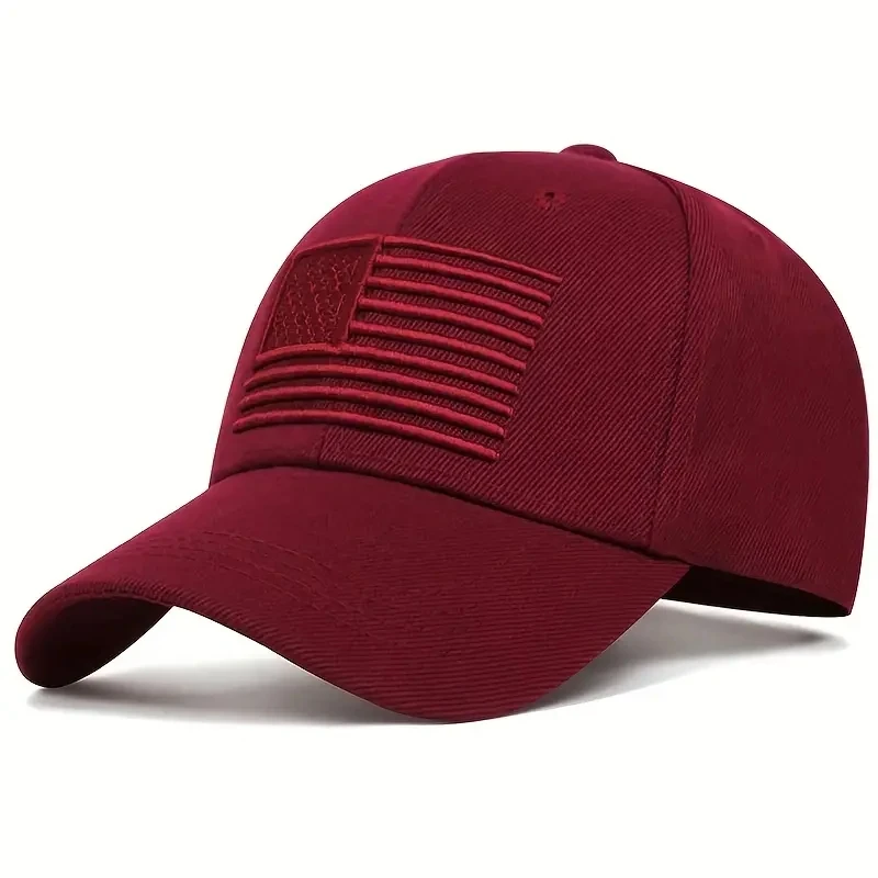 Casquette de Baseball en Coton pour Homme, Chapeau Style Militaire Américain, Hip Hop, Camionneur