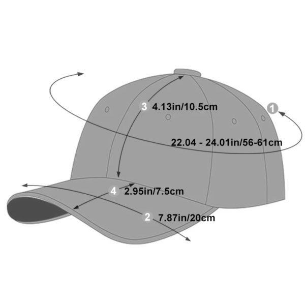 Casquette de Baseball en Coton pour Homme, Chapeau Style Militaire Américain, Hip Hop, Camionneur – Image 6