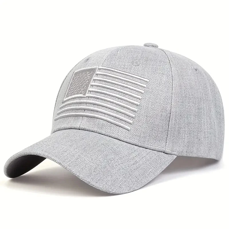 Casquette de Baseball en Coton pour Homme, Chapeau Style Militaire Américain, Hip Hop, Camionneur