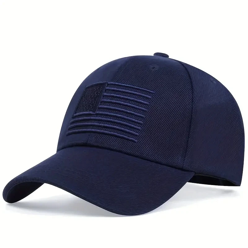 Casquette de Baseball en Coton pour Homme, Chapeau Style Militaire Américain, Hip Hop, Camionneur