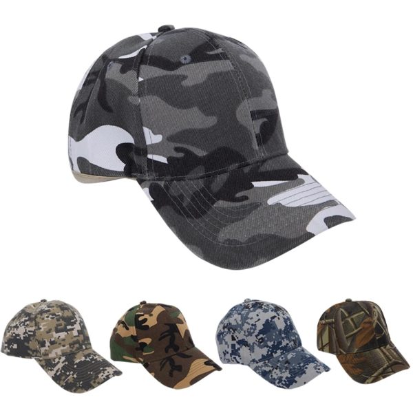 Casquette de Baseball ajustable pour l'été, chapeau de protection solaire, camouflage militaire, airsoft, chasse, camping, randonnée, pêche – Image 2