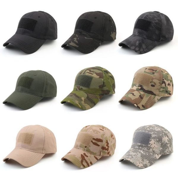 Casquettes de baseball CamSolomon Duloutcentré, chapeau réglable de soldat, skip paintball – Image 4
