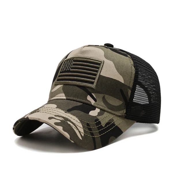 Mash-Casquette de baseball unisexe, chapeau de papa militaire, sensation américaine, hip hop, sports de plein air, DulArmy, hommes et femmes – Image 5