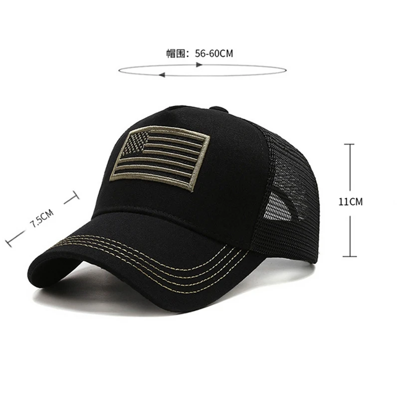 Mash-Casquette de baseball unisexe, chapeau de papa militaire, sensation américaine, hip hop, sports de plein air, DulArmy, hommes et femmes