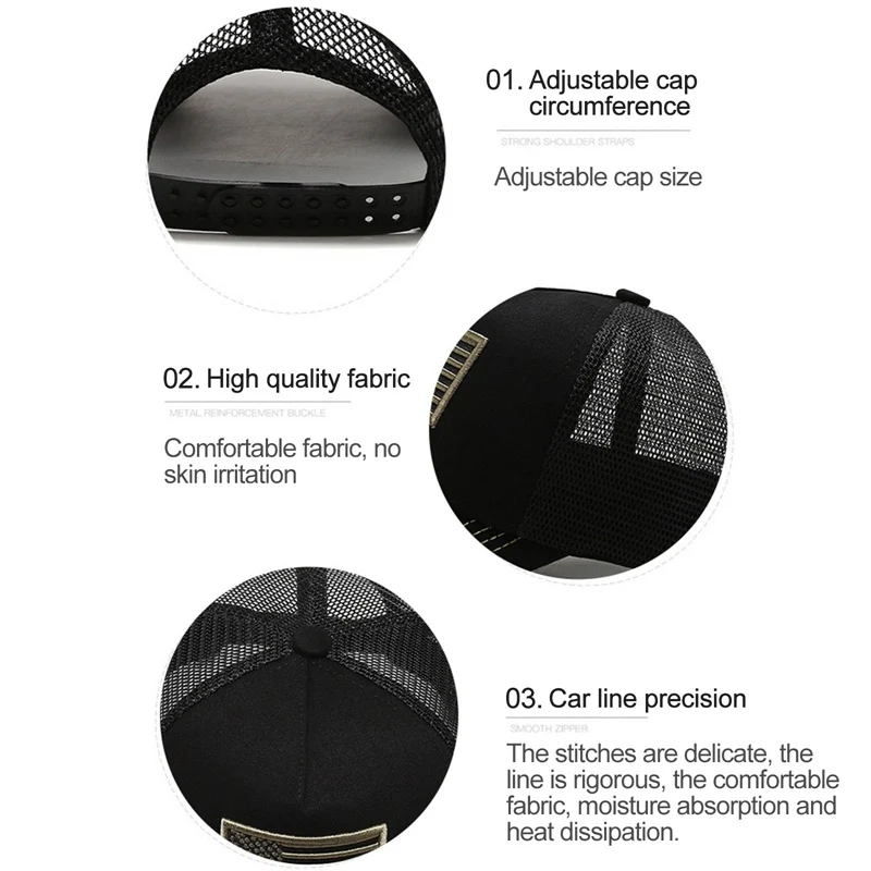 Mash-Casquette de baseball unisexe, chapeau de papa militaire, sensation américaine, hip hop, sports de plein air, DulArmy, hommes et femmes