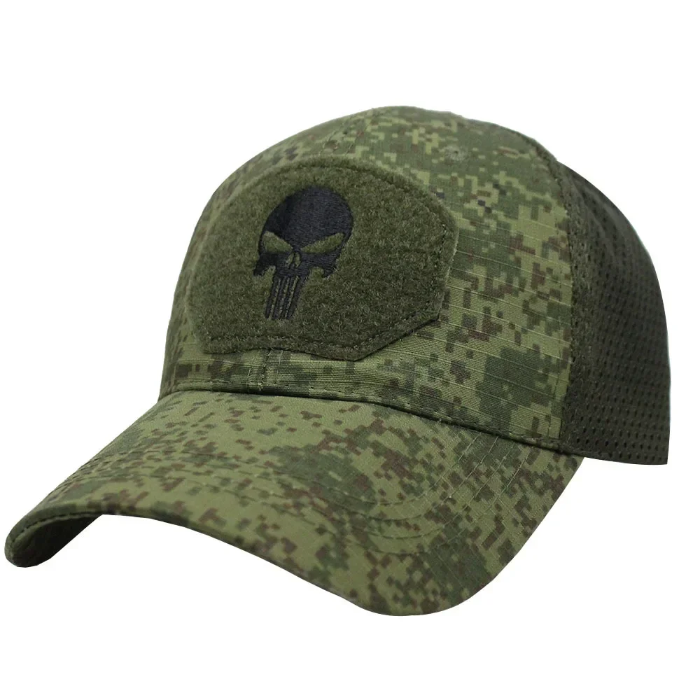 Casquettes de baseball en maille pour hommes et femmes, couvre-chef de camionneur, couvre-chef d'extérieur, couvre-chef militaire, pare-soleil, été, airsoft