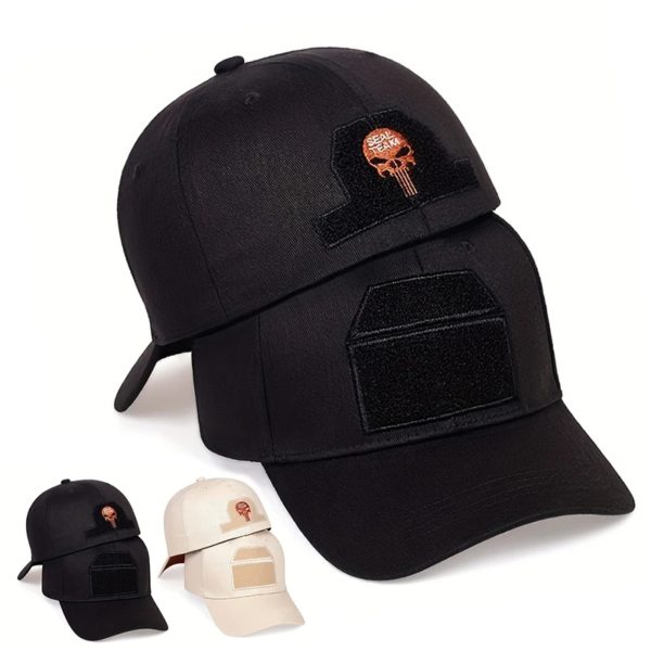 SEAL TEAMTSNK-Chapeau militaire extensible pour homme et femme, casquette DulCap, snapback, course à pied, pêche