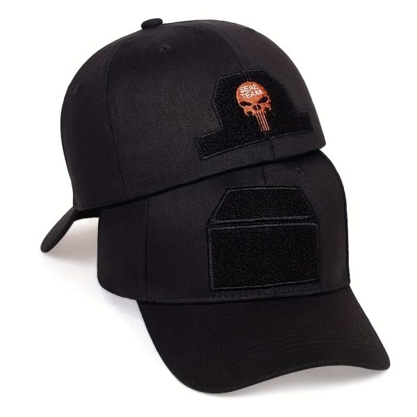 SEAL TEAMTSNK-Chapeau militaire extensible pour homme et femme, casquette DulCap, snapback, course à pied, pêche – Image 2