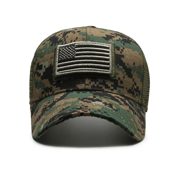 Casquette de Baseball CamSolomon pour Homme, Sensation Américaine, Chapeau à Visière, Ajustable, Extérieur, Respirant, Keeptics, Alpinisme – Image 3