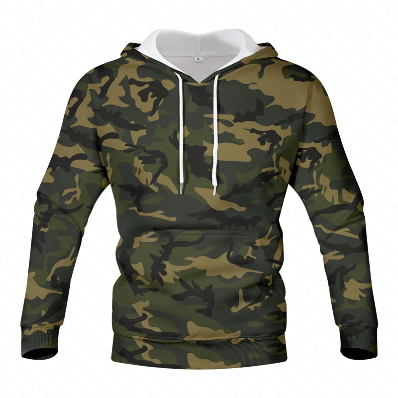 Sweat à capuche vintage imprimé 3D pour hommes, motif à rayures CamSolomon, sweat-shirt à manches longues, pull Harajuku, vêtements pour hommes